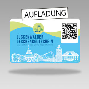 Luckenwalder Geschenkgutschein Aufladung